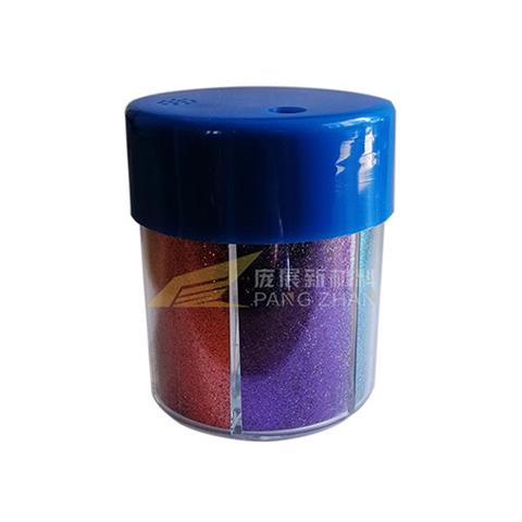Assorted Six Color Glitter Shaker 100g P014